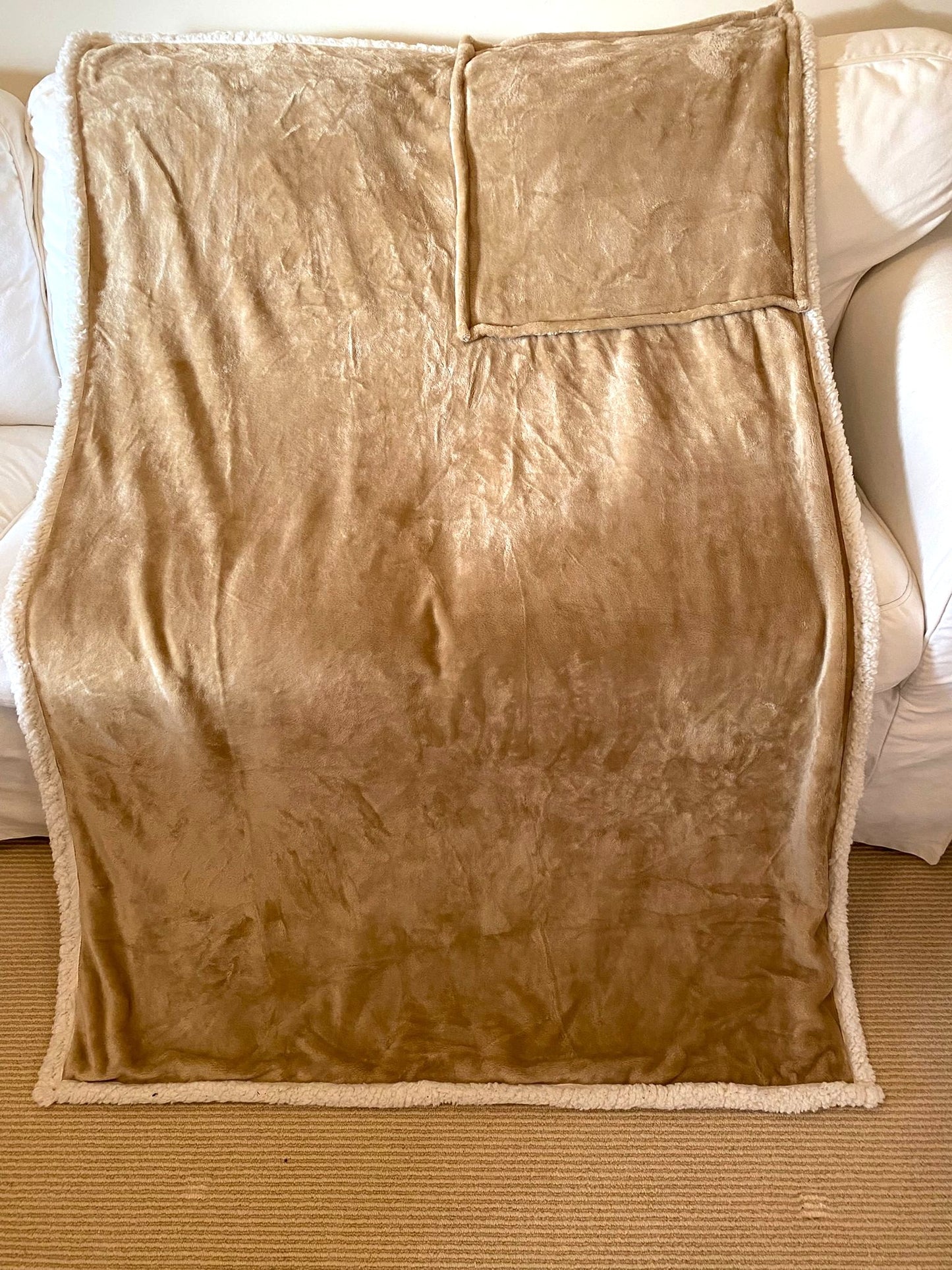 Beige Cushy Rug