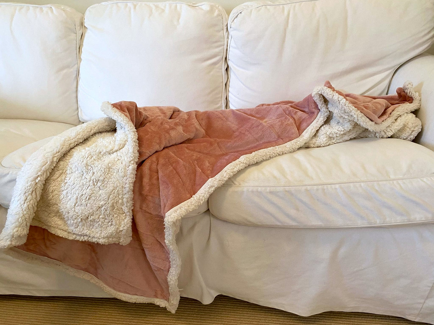 Soft Pink Cushy Rug