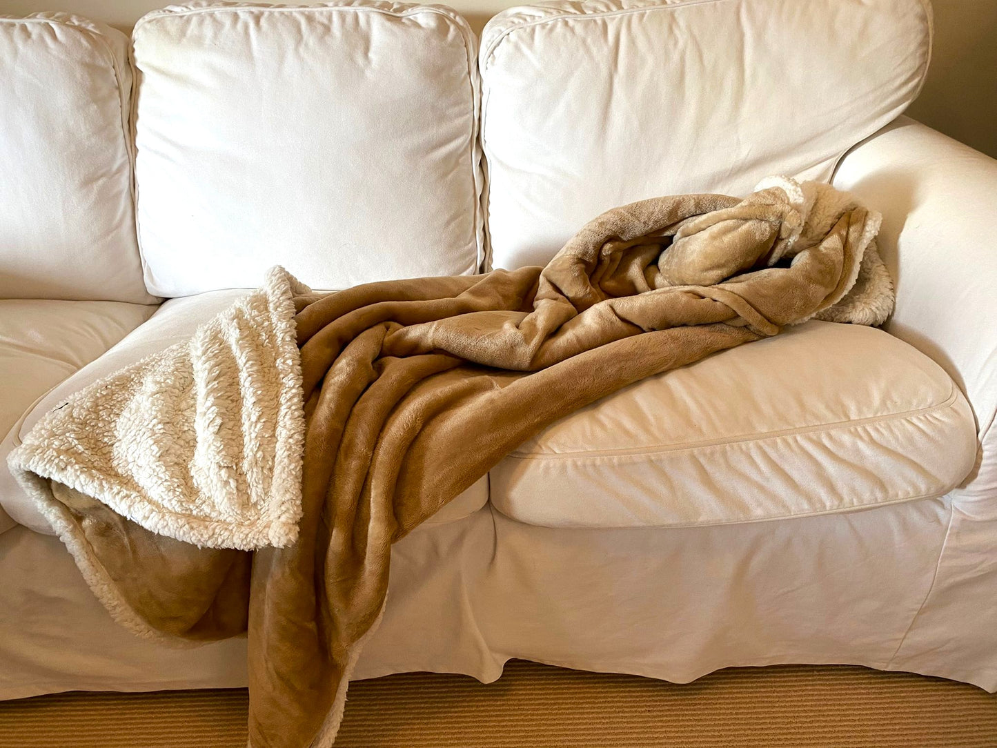 Beige Cushy Rug