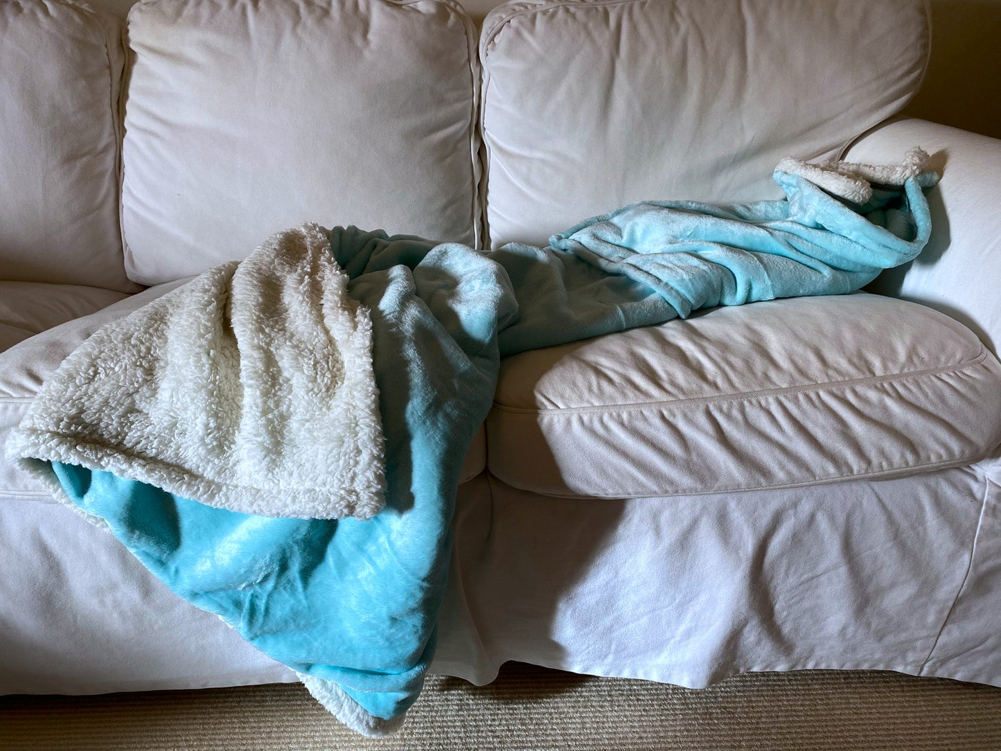 Turquoise Cushy Rug